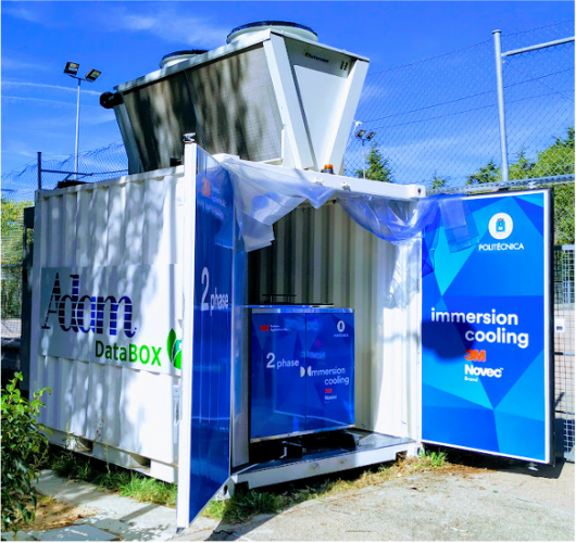 Prototipo de un centro de datos edge energéticamente eficiente desarrollado en el grupo